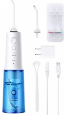 Upgrade Cordless Water Flosser USB Rechargeable Dental Oral Irrigator 320ml4mode