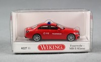 "Wiking 022711/0227 11 (H0,1:87) Mb E-Klasse W213 Exclusive \"Feuerwehr\" - Neu!"