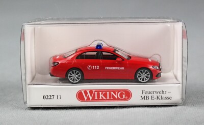 WIKING 022711/0227 11 (H0,1:87) MB E-Klasse W213 Exclusive ''Feuerwehr'' - NEU!