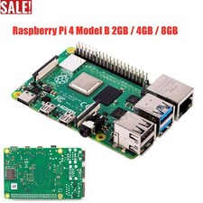 Raspberry Pi 4 Model b 1GB 2GB 4GB 8GB Kit Case w/Fan Power Supply Heatsink new