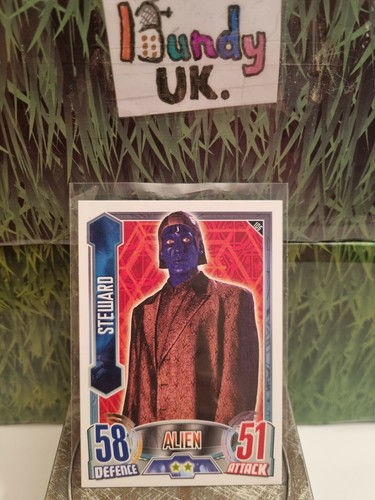 Dr Doctor Who Alien Attax Card Game TCG - Human Robot Cyborg Time Lord companion - Picture 47 of 139