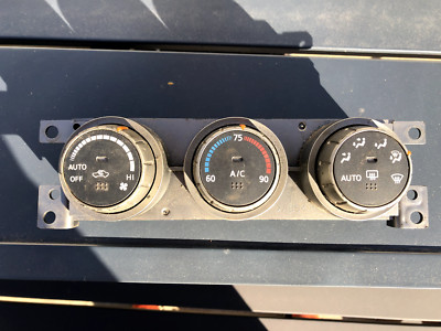   2006 NISSAN ALITMA  A/C HEATER CLIMATE CONTROL TEMPERATURE FAN REAR DEFROSTER
