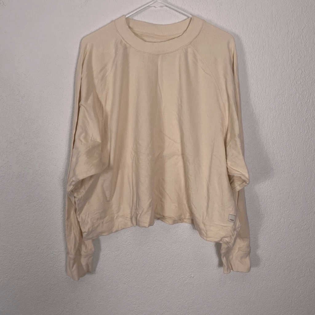 vuori boxy fit crewneck pullover sweatshirt