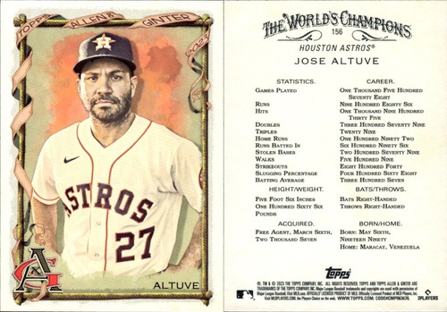 2023 Topps Allen & Ginter Baseball Complete Your Base Set #1-400 You Pick! - Picture 64 of 124