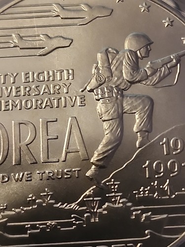 1991-D $1 Korea PCGS MS 69 --SEE STORE KOREA WAR MEDALS - COINS PCGS - Picture 6 of 16