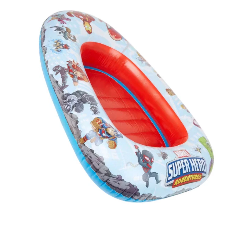 SAMBRO Marvel Super Hero Schlauchboot Kinderboot aufblasbar Gummiboot 70x100cm
