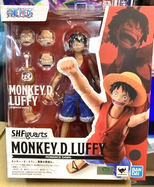 Bandai S.H.Figuarts One Piece Monkey D. Luffy Romance Dawn Action