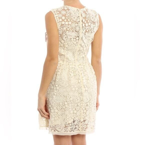 red valentino embroidered dress Red Valentino Embroidered Flower Lace Dress – Runway Catalog main image 1