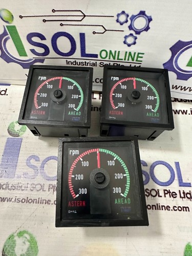 Complee Marine Engine RPM Indicator Gauge 0-300 RPM Astern & Ahead Panel Meter - Picture 9 of 11