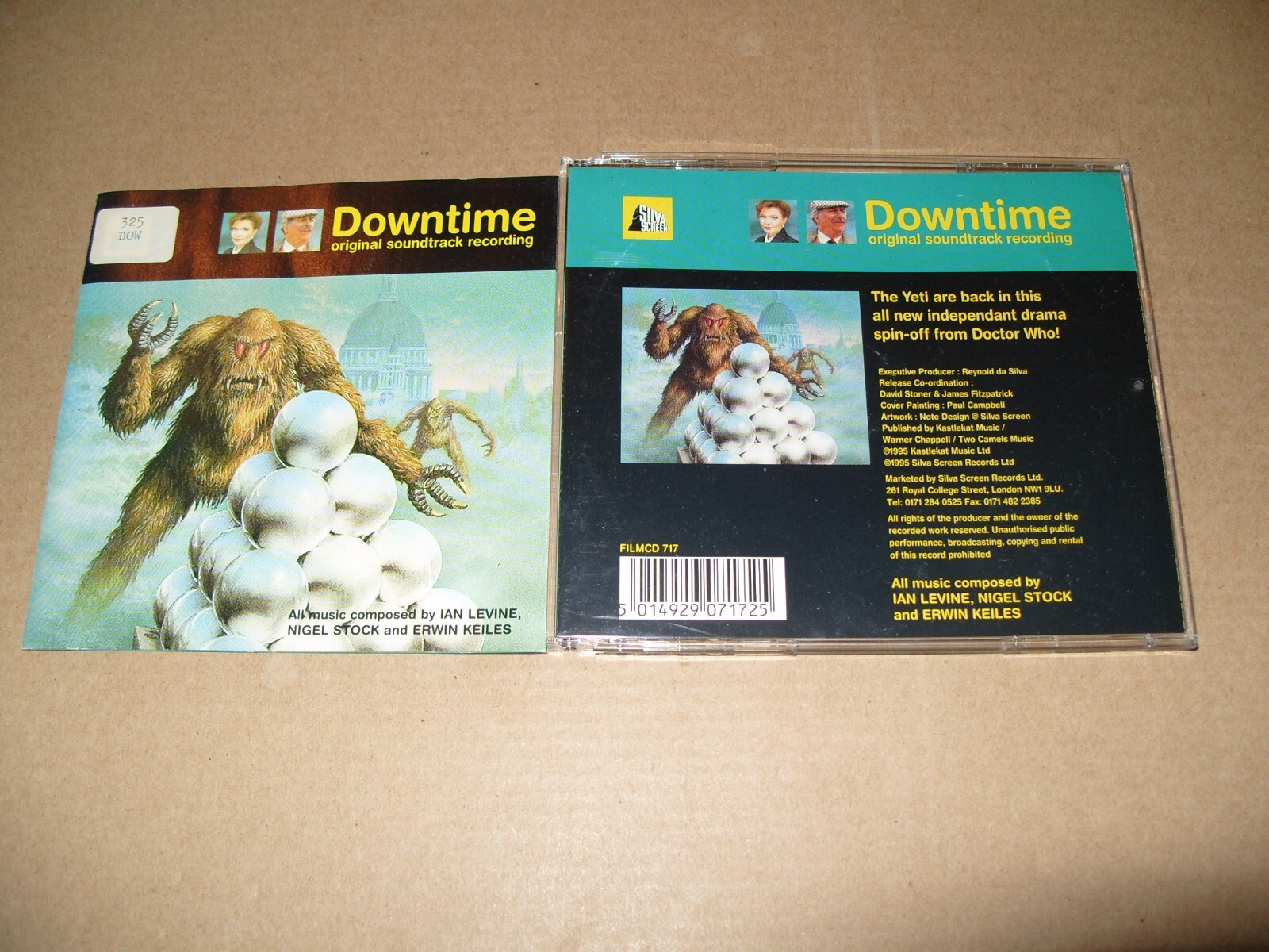 Ian Levine, Nigel Stock -Downtime - Original Soundtrack Recording 1995 CD EX