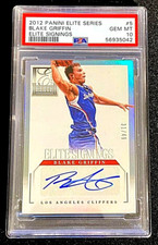 PSA 10 GEM MINT SP /49 2012 BLAKE GRIFFIN AUTO PANINI ELITE SERIES SIGINGS G2415
