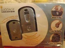 Luggage Locator Electronic Button Beeps Flashes Find Suitcase Travel NIB