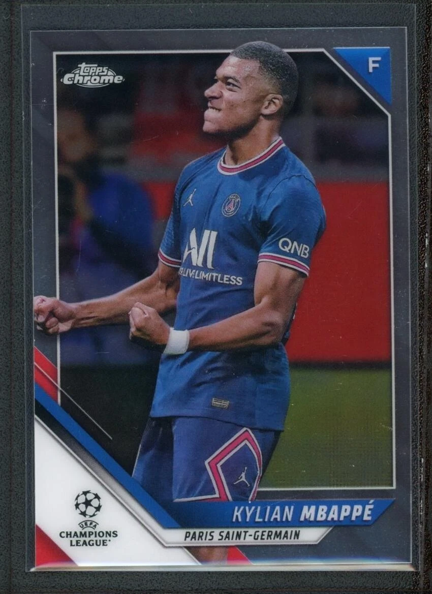 2021-22 Topps Chrome UCL Kylian Mbappé #1 for sale | eBay