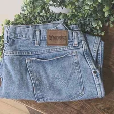 Wrangler straight leg jeans 40/30