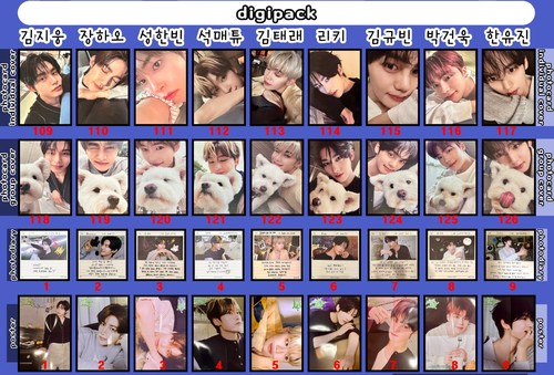 Zero Base One ZB1 NEVER SAY NEVER Official PHOTOCARD DigiPack KEY RING KPOP 제베원 - Picture 12 of 201
