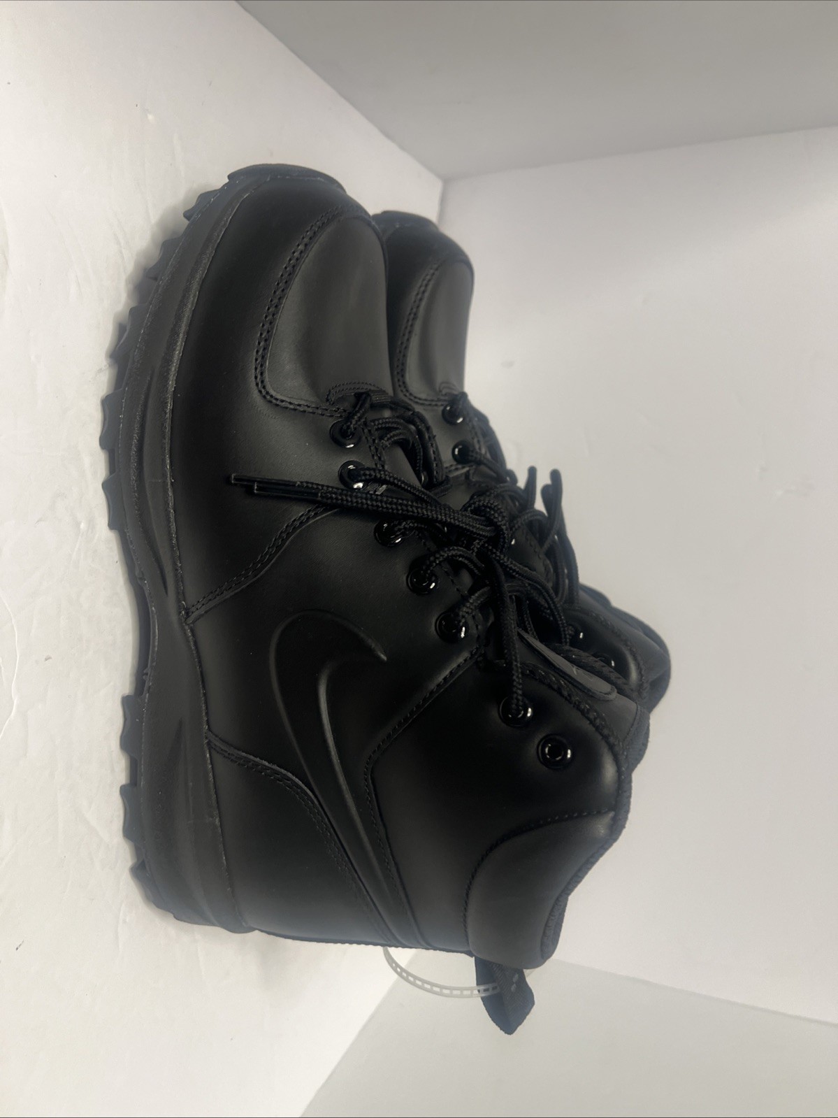 Nike Manoa Leather Men's Multi Size Black/Black-Black  454350 003