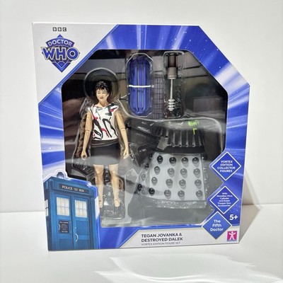 Dr Doctor Who Tegan Jovanka And Destroyed Dalek Vortex Exclusive Set Ungeöffnet