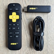 Now TV Smart Stick HD Model 3801 HDMI + USB Power Cable And Remote Voice Control
