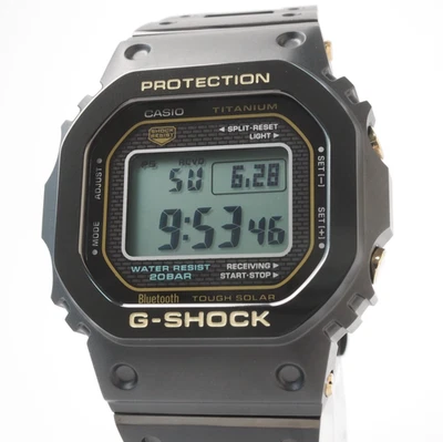 Casio G-Shock GMW-B5000TB-1JR Solar Titanium Limeted Edition Box - Photo 1/4