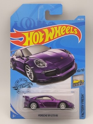 Hot Wheels 2019 - Porsche 911 GT3 RS - Super Treasure Hunt Spectrafl. Purple #2