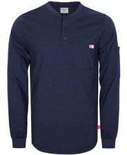 FR Shirts for Men Heather Series 6oz Flame Resistant T Shirt NFPA2112 CAT2 He...