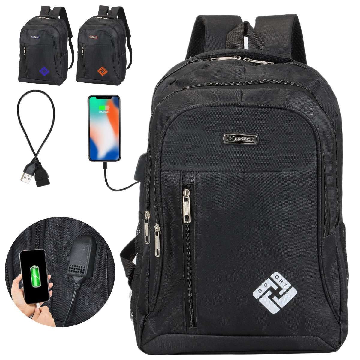 best 17-inch laptop backpack 2019 Mancro 17.3 Inch Business Anti-Theft Travel Backpack High School Bag Best making it a reliable School Essentials Hook Size - Weight - Pack Quanity:12/0 - 1 oz - 2 pack