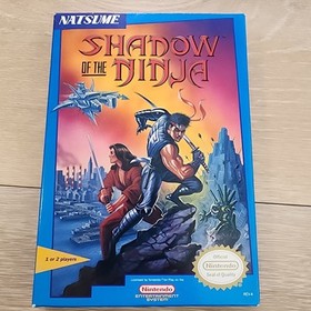 Shadow of the Ninja Nintendo Entertainment System NES-CIB-NM.