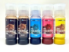 INKXPRO 5 X 80ml Professional Dye Sublimation Ink for Epson EcoTank ET printers