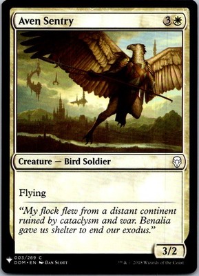 Aven Sentry C The List Reprints 3 NM Normal