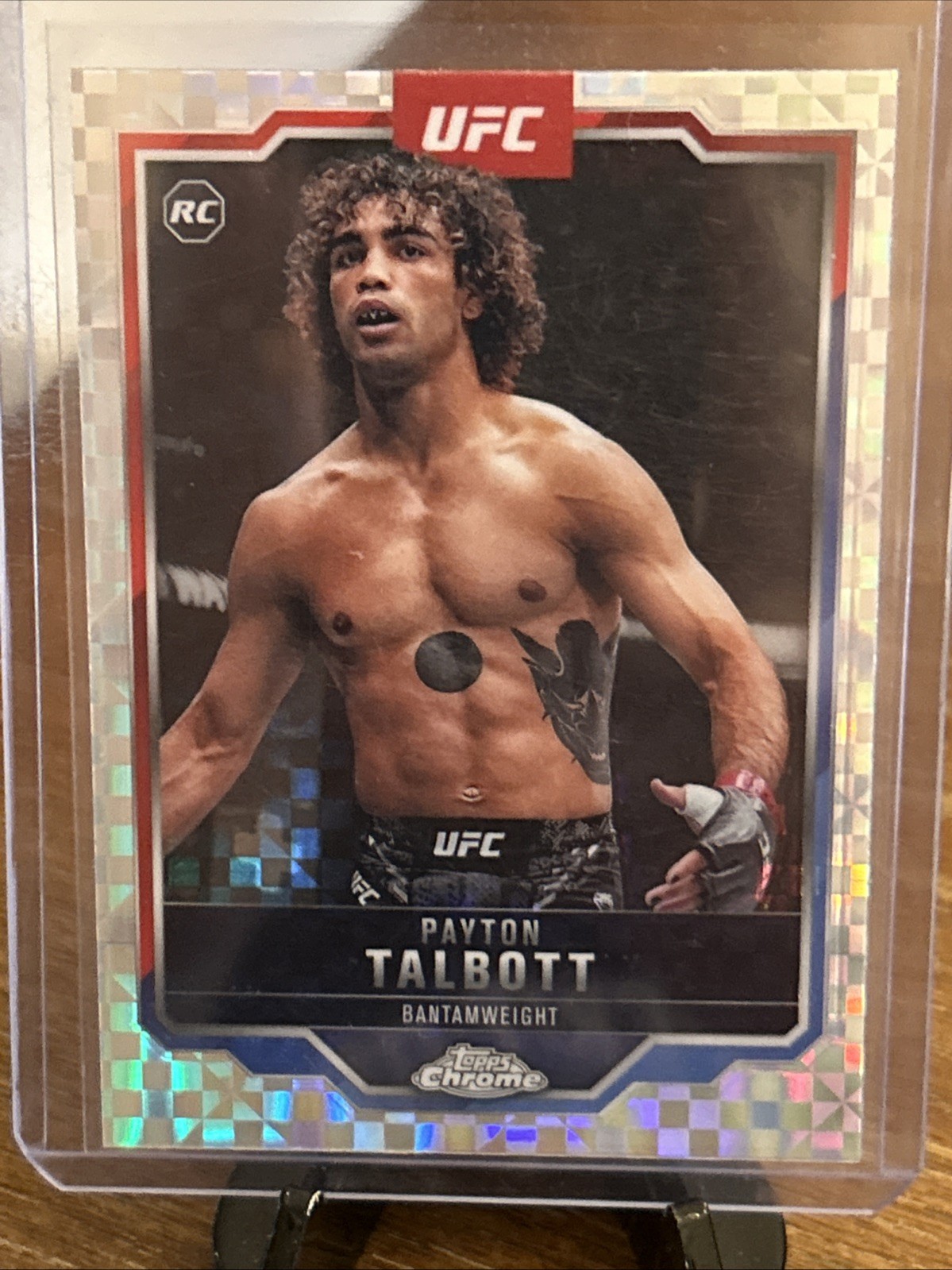 2025 Topps Chrome UFC #141 Payton Talbott Geometric