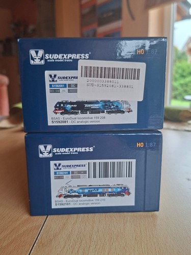 Sudexpress H0 Eurodual BSAS 159 208 und 159 210 DC NEU - Bild 5 von 5