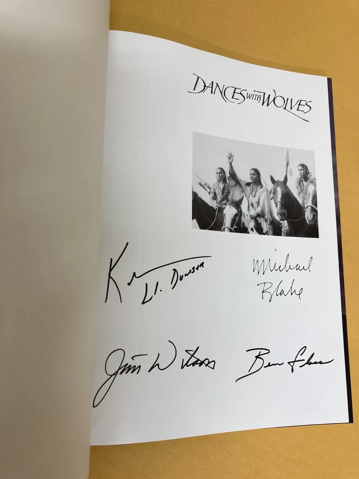 Signed by Kevin Costner—Dances With Wolves Limited Collectors Ed. VHS Box - Image 4 of 4