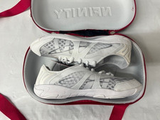 NFINITY Vengeance Cheer Shoes in White, Adult Size 7.5- NEW
