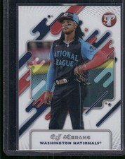 CJ Abrams 2025 Topps Pristine REFRACTOR #259 Washington Nationals