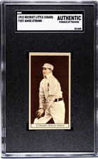 1912 Recruit Little Cigars T207 Amos Strunk SGC Authentic