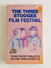 The Three Stooges Film Festival BETA MAX FORMAT 1983 Comedy Opening Night 3006