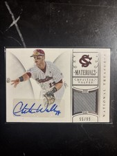 2013 Panin National Treasures Christian Walker Patch Auto /99