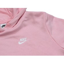 Women's Medium Nike Sportswear Club Fleece Pullover Hoodie Pink New Without Tags
