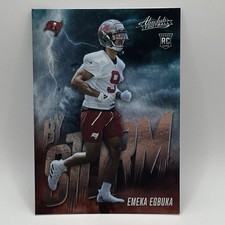 Emeka Egbuka Rookie Panini 2025 Absolute By Storm #4 Buccaneers NFL