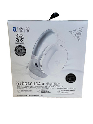 Razer Barracuda X Wireless Over-Ear Mobile Gaming Headset - Mercury White