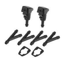 Windshield Washer Nozzle for GMC Black Front Windshield Spray Nozzles Wiper