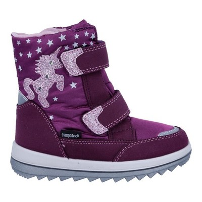 Richter Stiefel mit Warmfutter Berry/rose/silver 5004