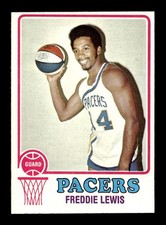 1973 74 Topps #212 Freddie Lewis Pacers EX-MT *9q