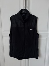 Nike Black Gilet Sportswear Men's Vest Size Large Fleece