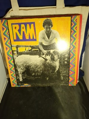 PAUL AND LINDA MCCARTNEY VINYL LP RAM 1971 APPLE RECORD SM3375