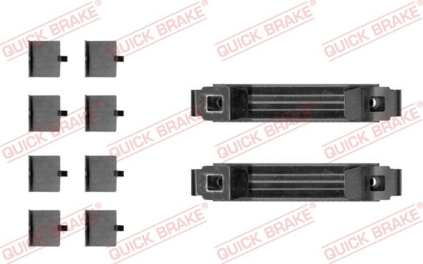 ZubehöRsatz Scheibenbremsbelag Quick Brake 109-0056 FüR G32 G11 BMW G30 X5 5Er-image