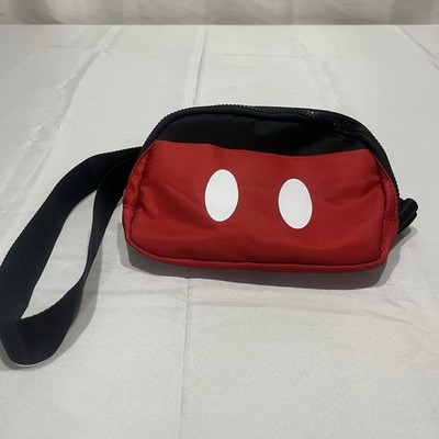 NEW! Disney Mickey Mouse Fanny Pack Bioworld Purse Sling Park Bag Travel NWOT