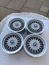 BMW E30 M3 E28 M5 GENUINE BBS 16" CROSS SPOKE ALLOY WHEELS 7.5J X 16H2 VERY RARE