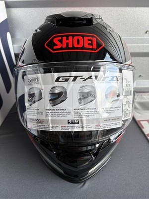 Shoei Motorcycle Helmet GT AIR II Size: XL Color: Aperture RED/BLK - NEW in box