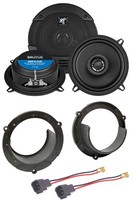 Hifonics 160Watt 2-Wege 13Cm Lautsprecher FüR Mazda 2 Ab 03 FronttüR Heck Auto B